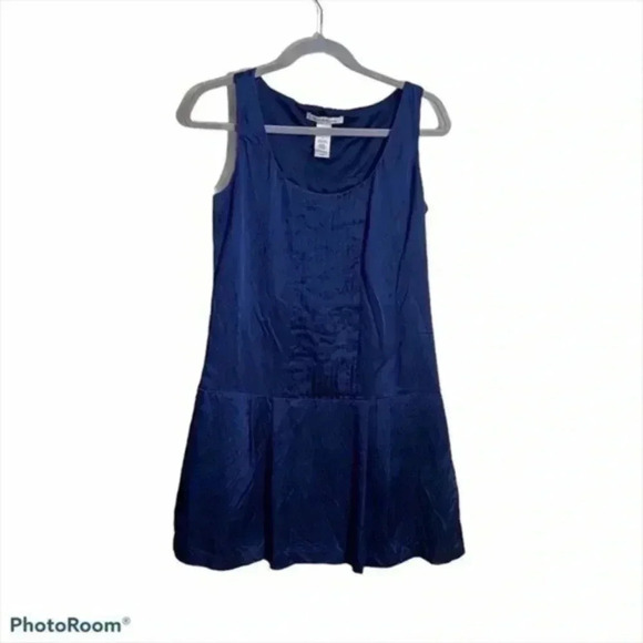 Laundry by Design Dresses & Skirts - Laundry by design blue sleeveless 100% silk dress 4